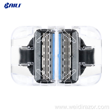 5-blade cartridge made by professional razor blade factory